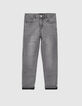 Graue STRAIGHT-Jungenjeans-2