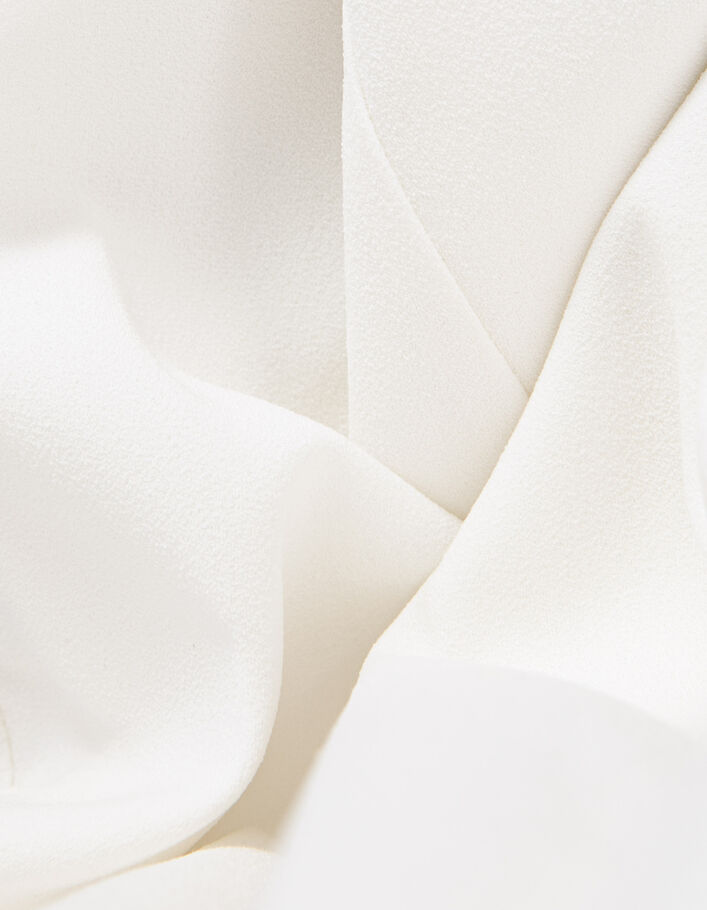 Combinaison blanche décor perles et sequins Femme - IKKS