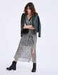 Glad leren damesjack-7