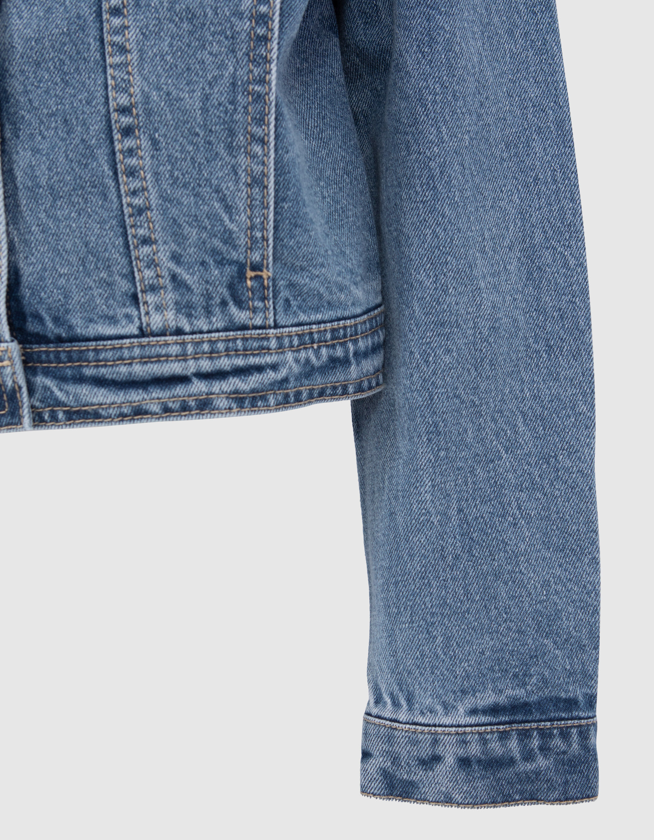 Veste en jean deals ikks fille