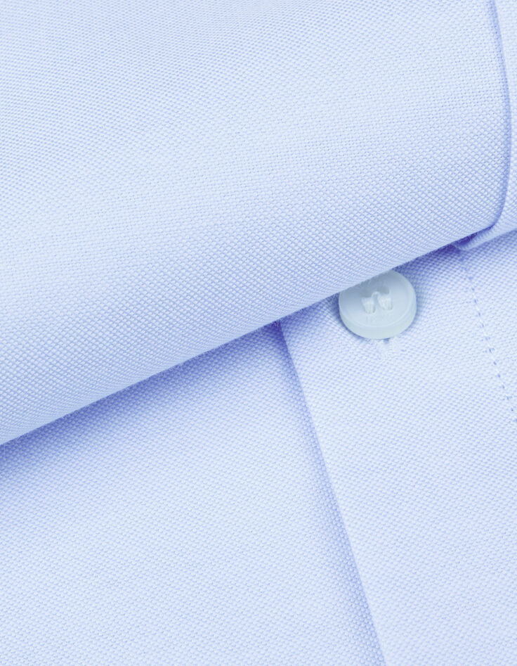 Chemise regular bleu ciel poche plaqu&eacute;e Homme-4