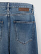 Men's STRAIGHT COMFORT indigo jeans-3