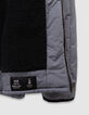Blaue Jungensteppjacke mit Velourskragen-7
