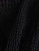 Robe midi noire tricot esprit crochet-8
