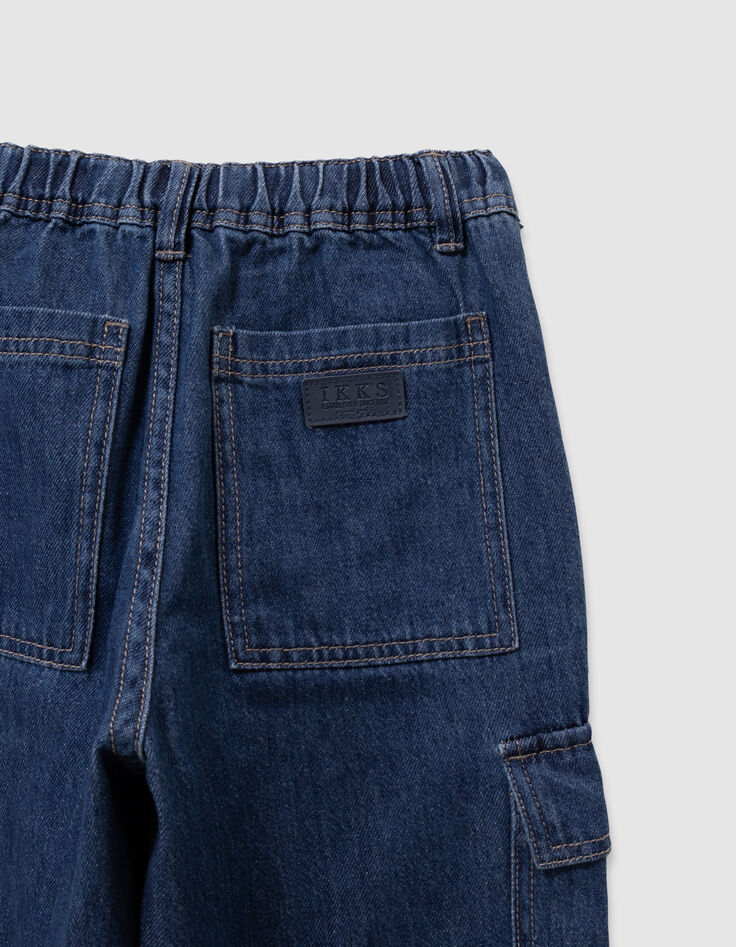 Jean jogger loose bleu esprit battle garçon-9 Jean jogger loose bleu esprit battle garçon-9