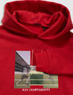 Sweat à capuche rouge visuel lenticulaire garçon-5