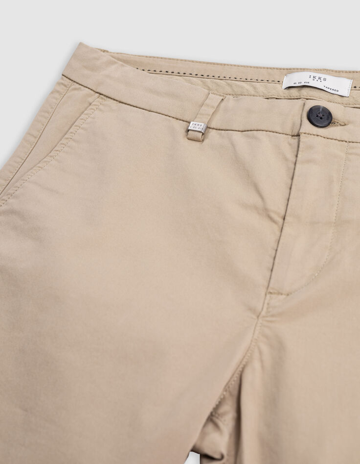 Men’s sand TAPERED CHINO Bermudas-6
