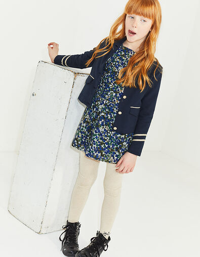 Robe à manches longues imprimé camouflage fille - IKKS