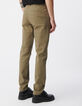Pantalon chino SLIM kaki Homme-3