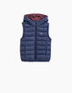 Anorak fino navy Essentiel reciclado niño -3