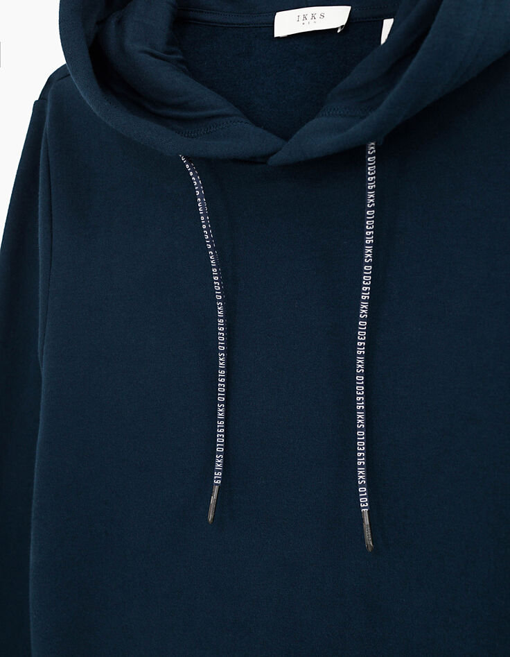 Sudadera índico con capucha con cordones IKKS Hombre-2