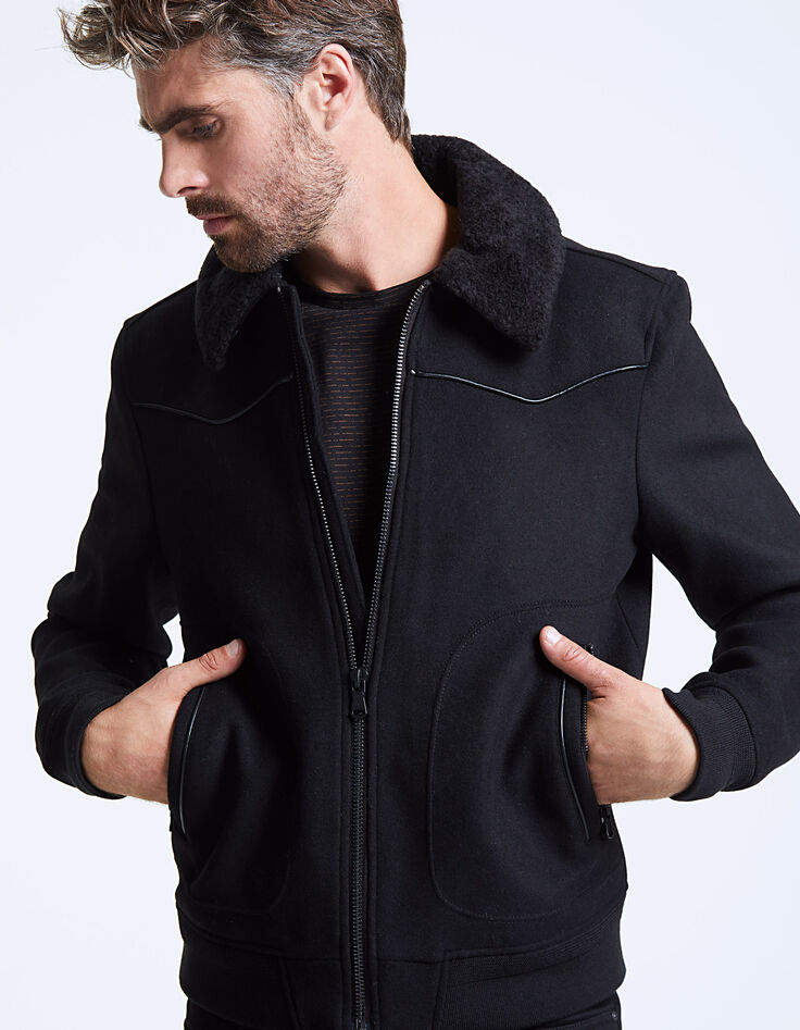 Men's wool jacket-2