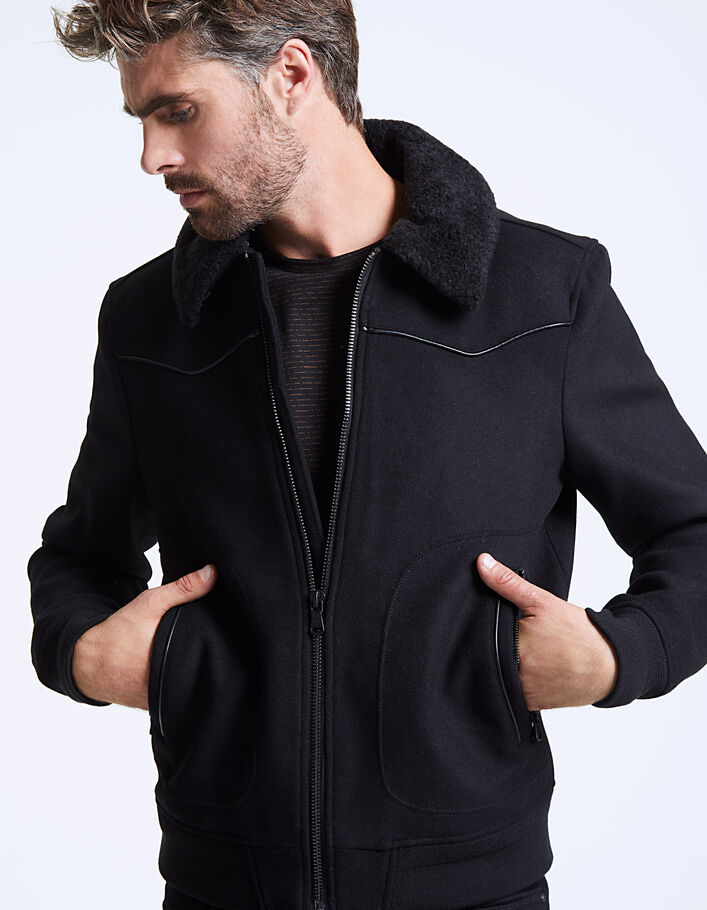 Men's wool jacket - IKKS