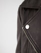 Women’s tobacco lambskin jacket-4