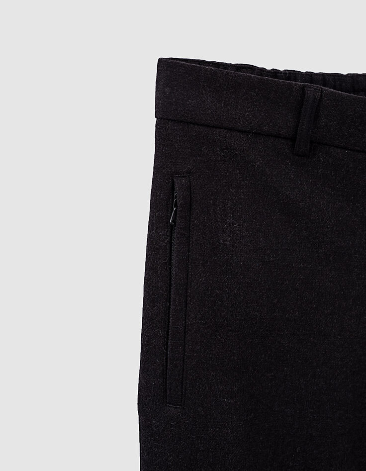 Jogpant SLIM gris prince-de-galles IKKS BETTER Homme-3 Jogpant SLIM gris prince-de-galles IKKS BETTER Homme-3