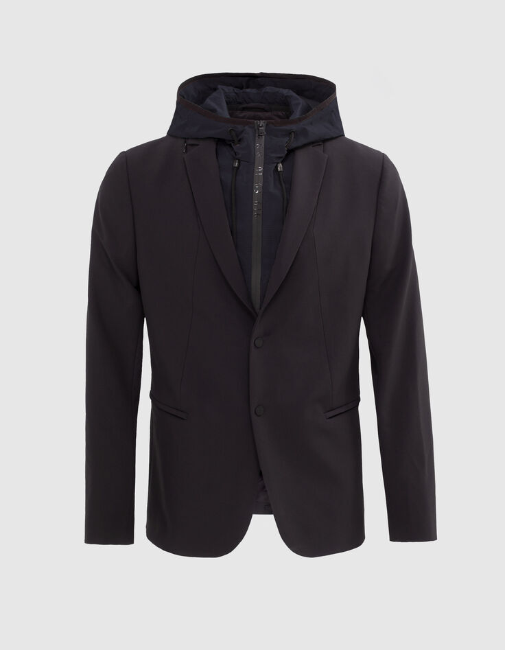 Veste de costume marine tissu 37.5° Homme-6