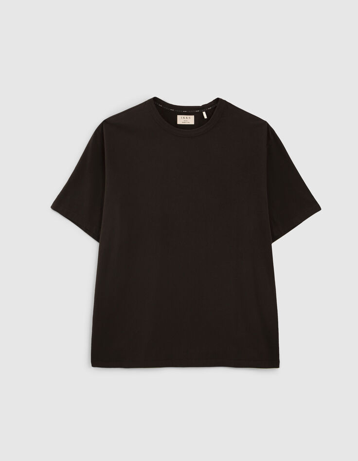 T-shirt dark choco bio Heren-7 T-shirt dark choco bio Heren-7