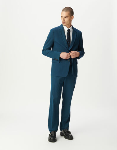 Pantalón de traje azul imitación hombre - IKKS