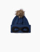 Bonnet bleu garçon-1