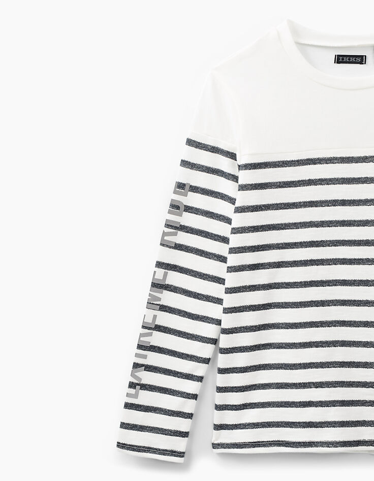 Boys’ off-white Extreme Iceland sailor T-shirt-5 Boys’ off-white Extreme Iceland sailor T-shirt-5