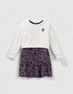 Girls’ 2-in-1 star and heart print dress with sweatshirt-1