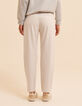 Pantalon droit &eacute;cru esprit battle I.Code-3