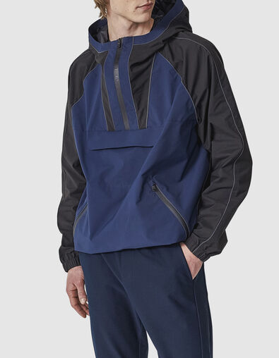 Cazadora marino negro WATER REPELLENT REFLECTIVE Hombre - IKKS