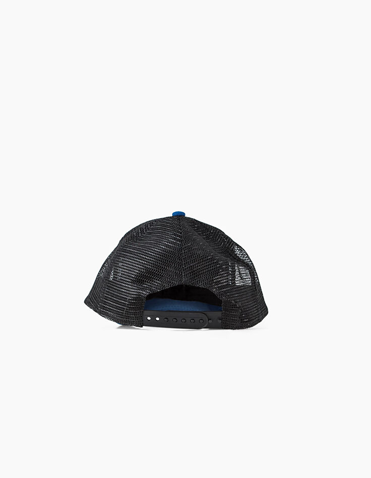Casquette bleue à lunettes sequins garçon -5