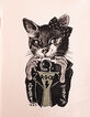 Tee-shirt rose visuel chat-photographe fille-2