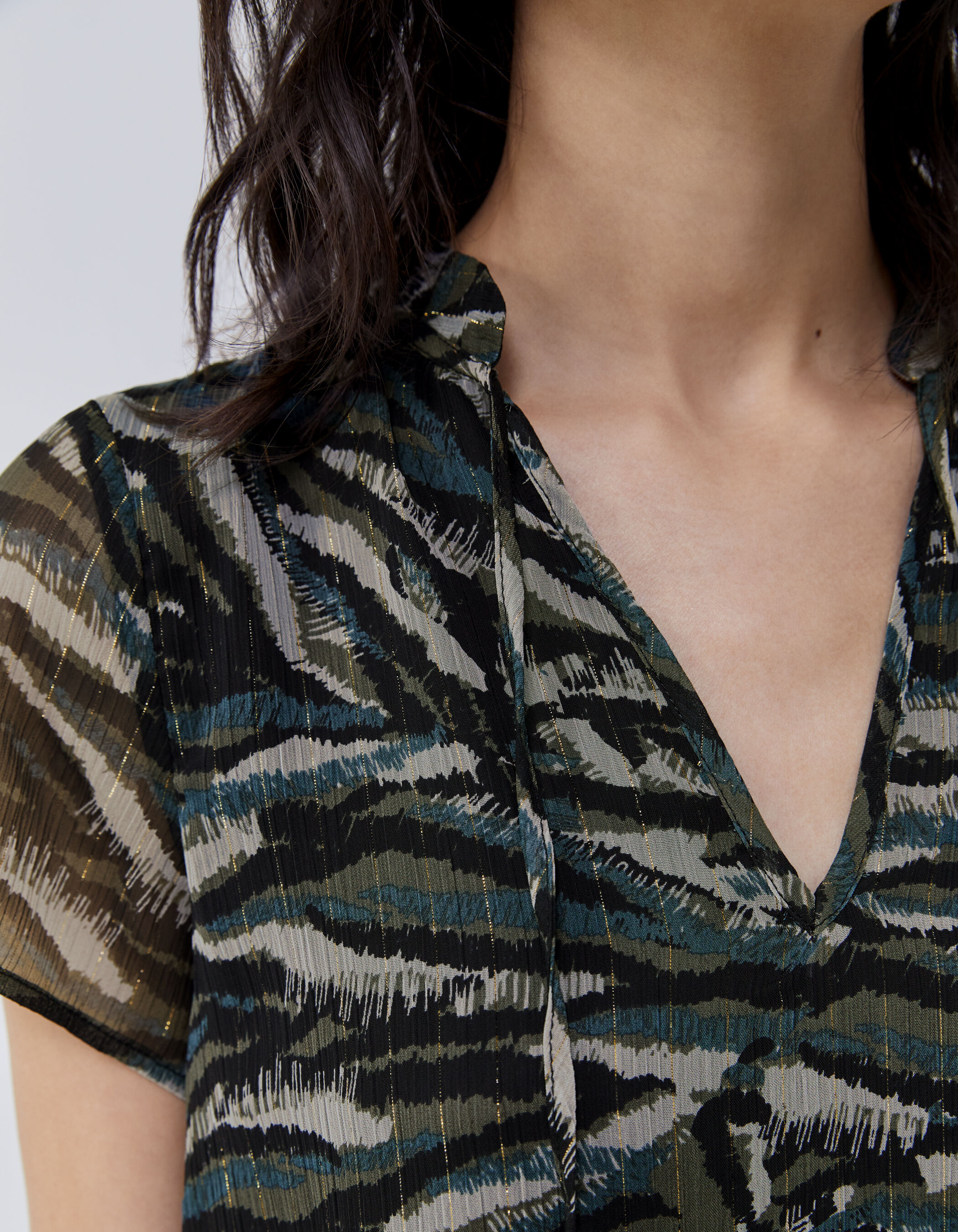 Ikks sales robe camouflage