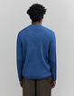 Jersey de punto cobalto para hombre-4