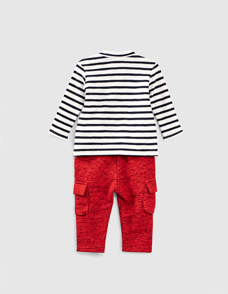 Conjunto marinera y pantalón battle bebé niño -2