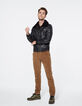 Pantalon SLIM vison en velours côtelé Homme-6