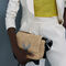 Bolso 111 de rafia beige trenzado mujer - IKKS image number 6