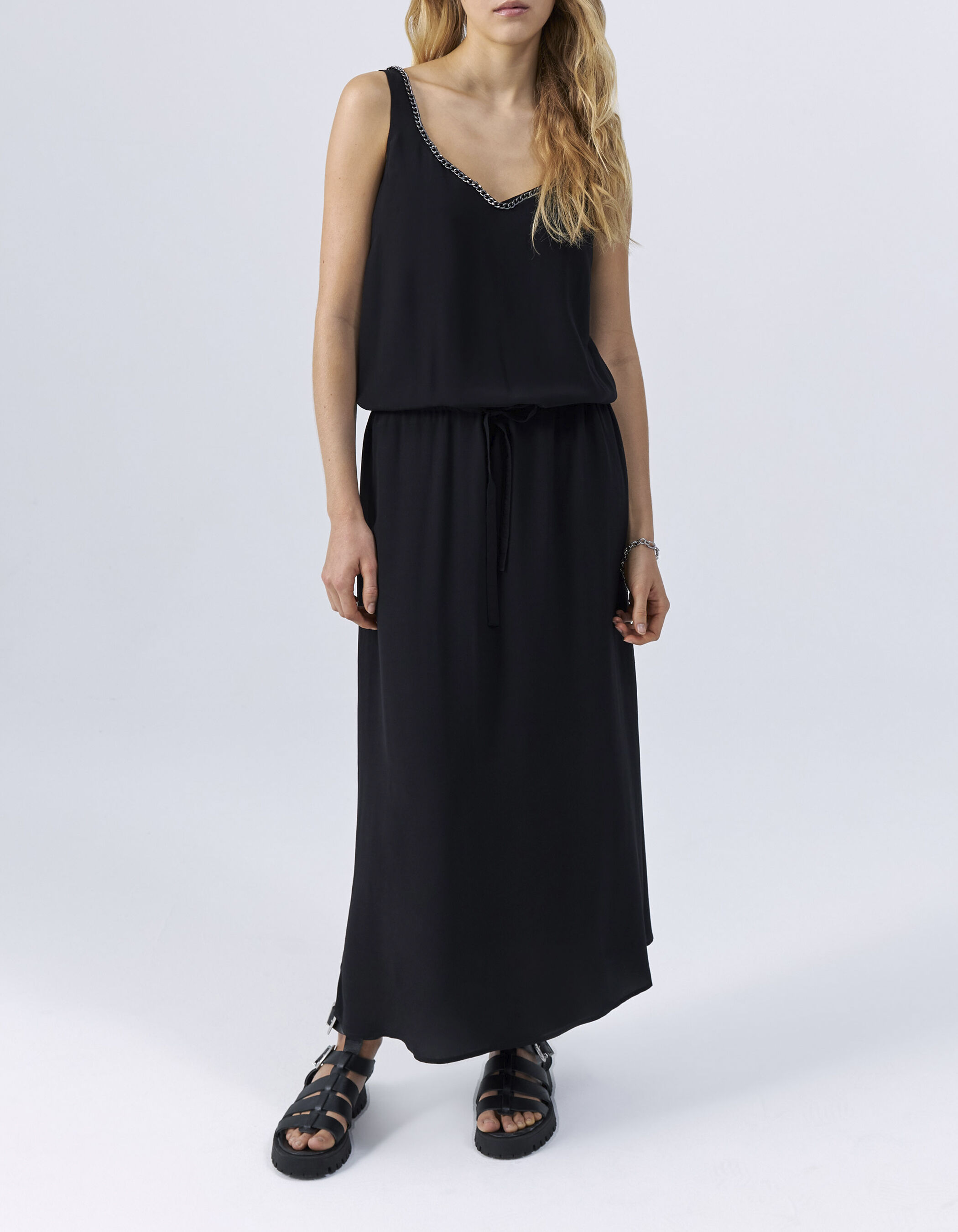 Ikks robe deals longue noire