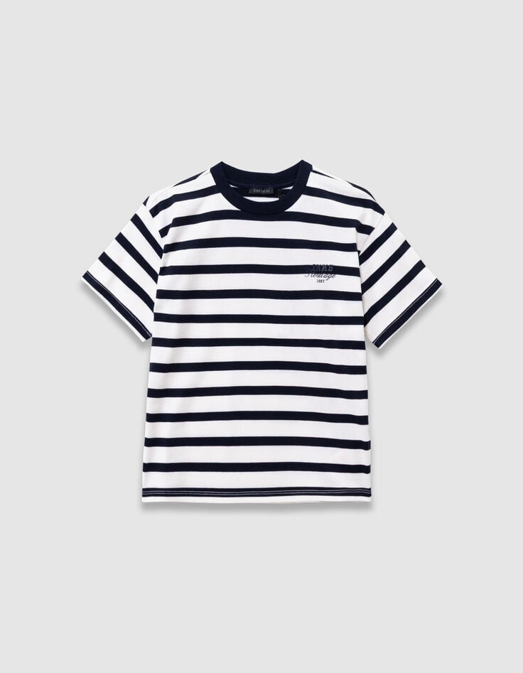 Jungen-Matrosenshirt, kurzarm, Biobaumwolle-4 Jungen-Matrosenshirt, kurzarm, Biobaumwolle-4