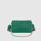 Women’s green leather NAPOLI 111 bag - IKKS image number 1