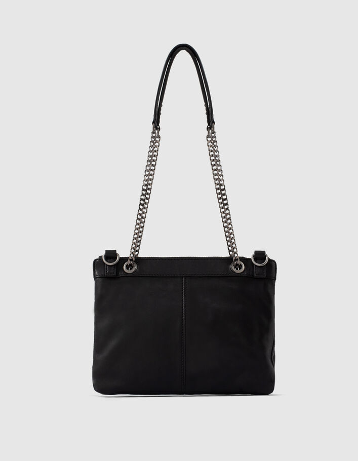 Damen-Tasche 1440 REPORTER aus gestepptem Leder-3
