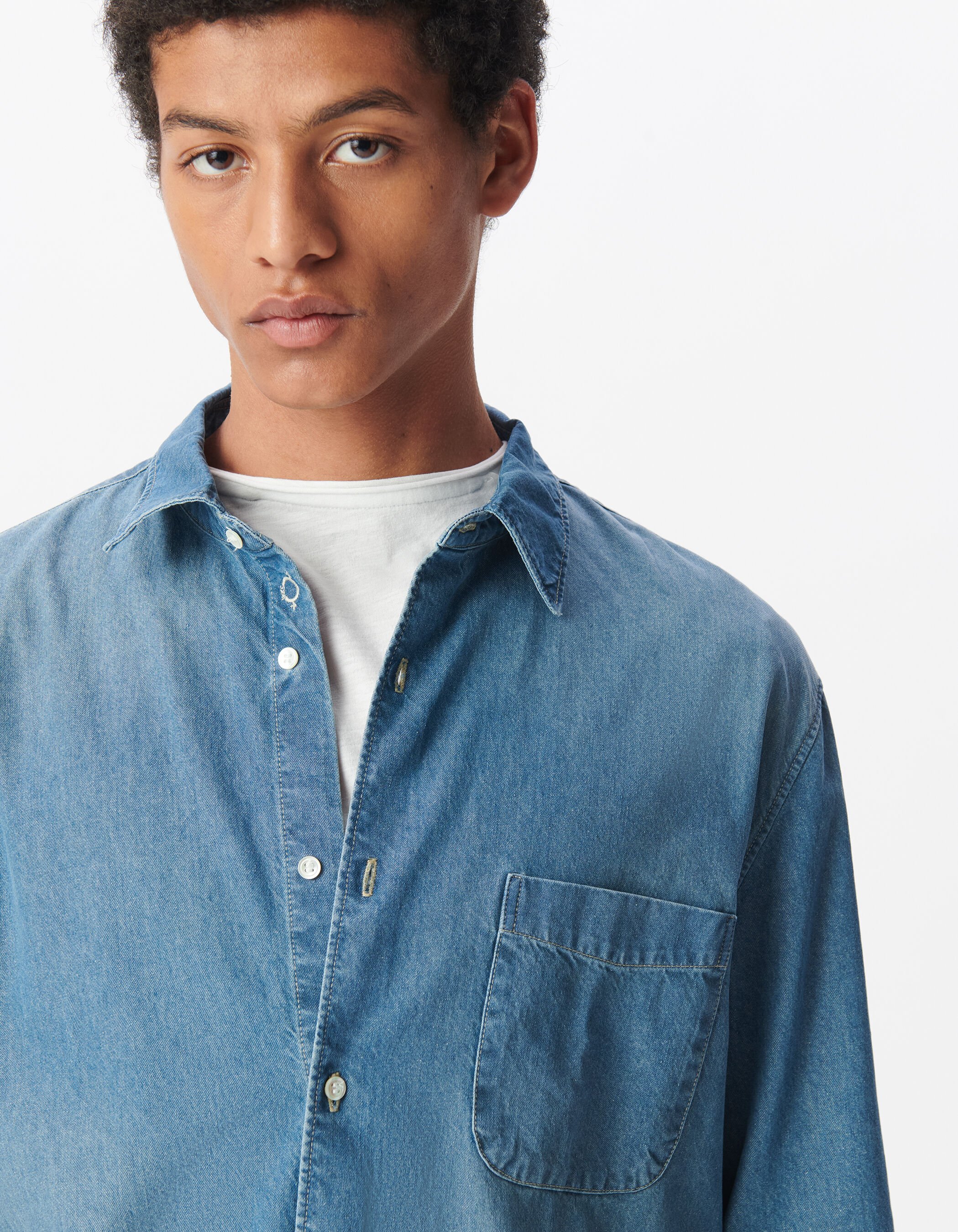Chemise jean ikks 2025