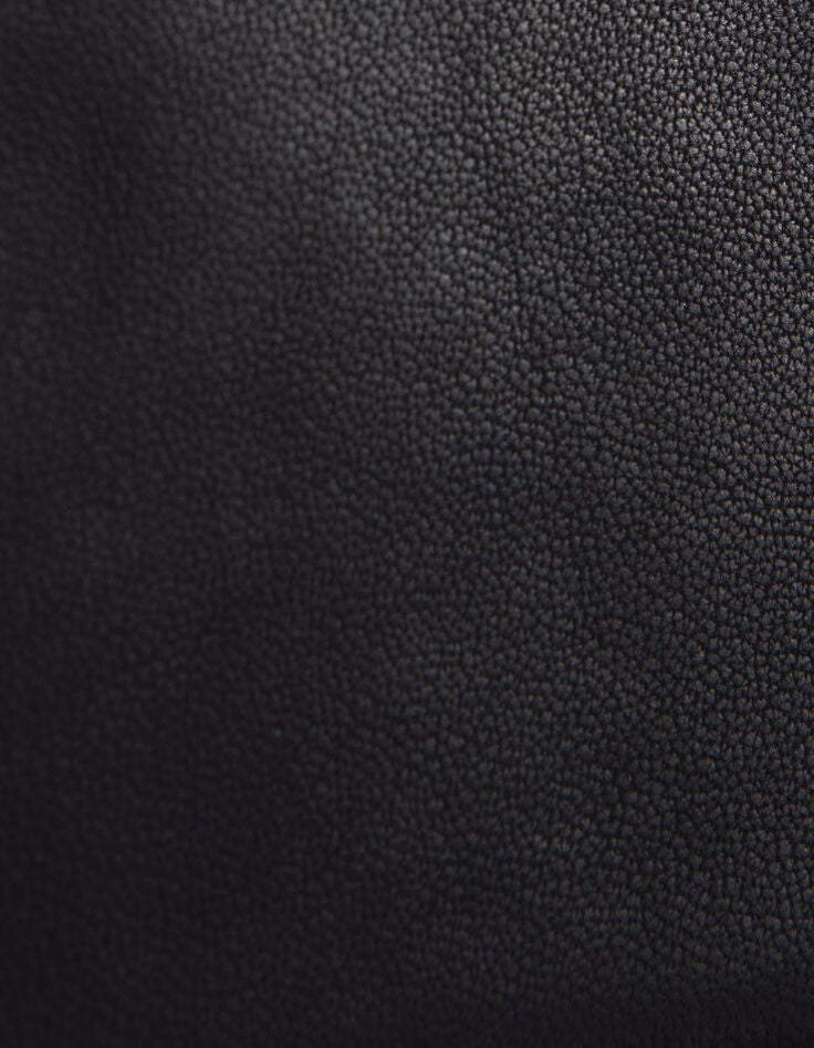 Tas THE 1 zwart leer met studs Maat L Dames-8