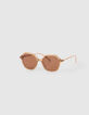 Lunettes solaires fille p&ecirc;che-1