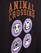 Sweat ANIMAL CROSSING™ noir 4 visuels et broderie garçon-4