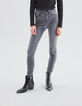 Graue Slim-Damenjeans mit Sculpt-up-Effekt und hohem Bund-2