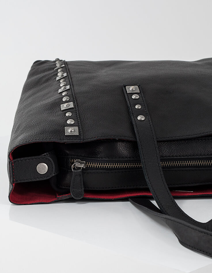 Women’s The Working Bag studded leather tote bag-4