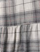 Chemise oversize à carreaux femme-5