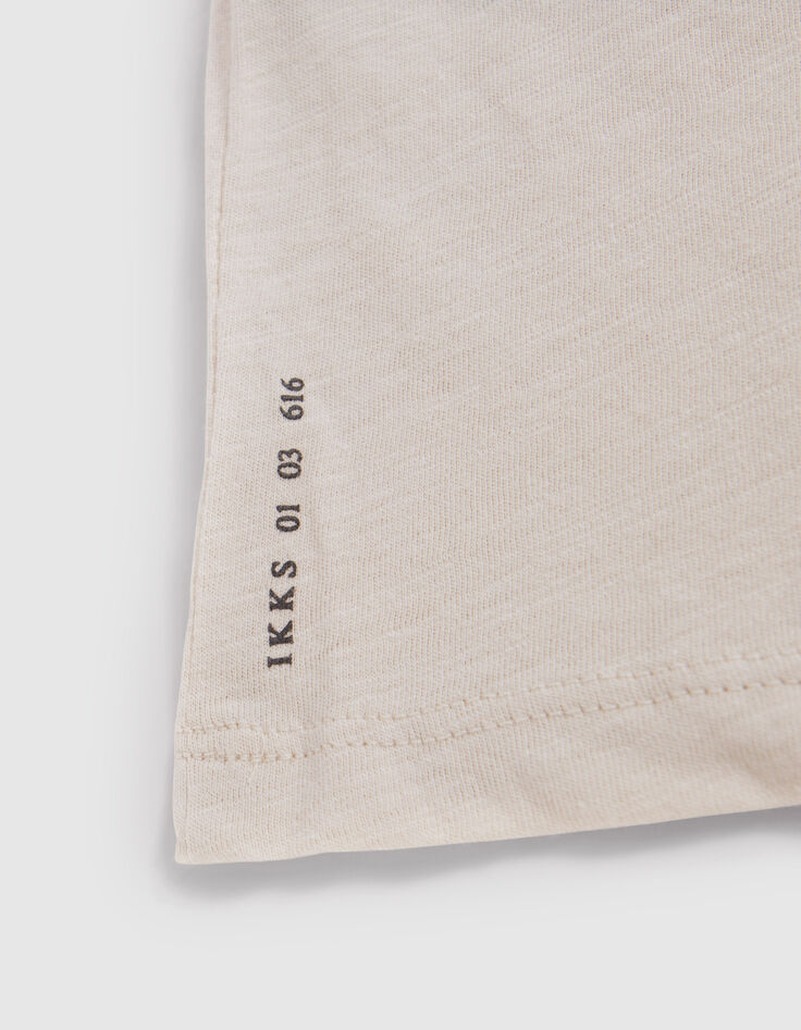 T-shirt L'Essentiel stuck coton bio col rond Homme-5