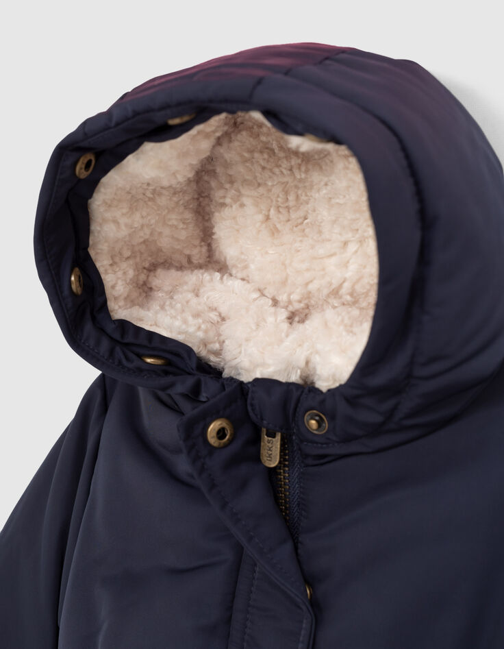 Navy parka gevoerd babymeisjes-6