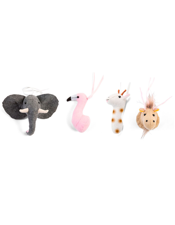 Set de 4 animaux en feutre CHILDHOME-2