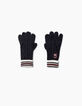 Boys' navy blue gloves-1