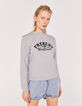 Women’s grey slogan image sweatshirt-2